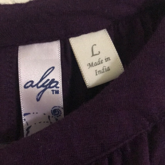 Purple midi dress - Picture 4 of 4